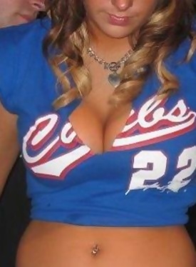 Hot Chicago Cubs Girls Celebrating the World Series Win!